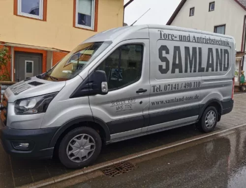 Fahrzeugbeschriftung Möglingen – Firma Samland